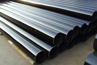 Carbon steel pipe at mumbai stockyard