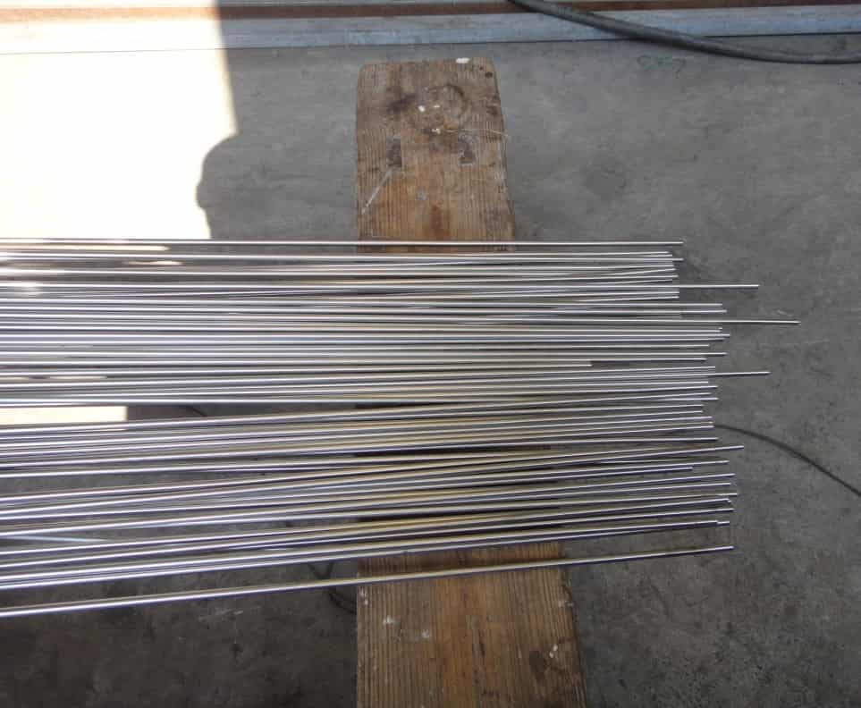Stainless steel capillary tubes